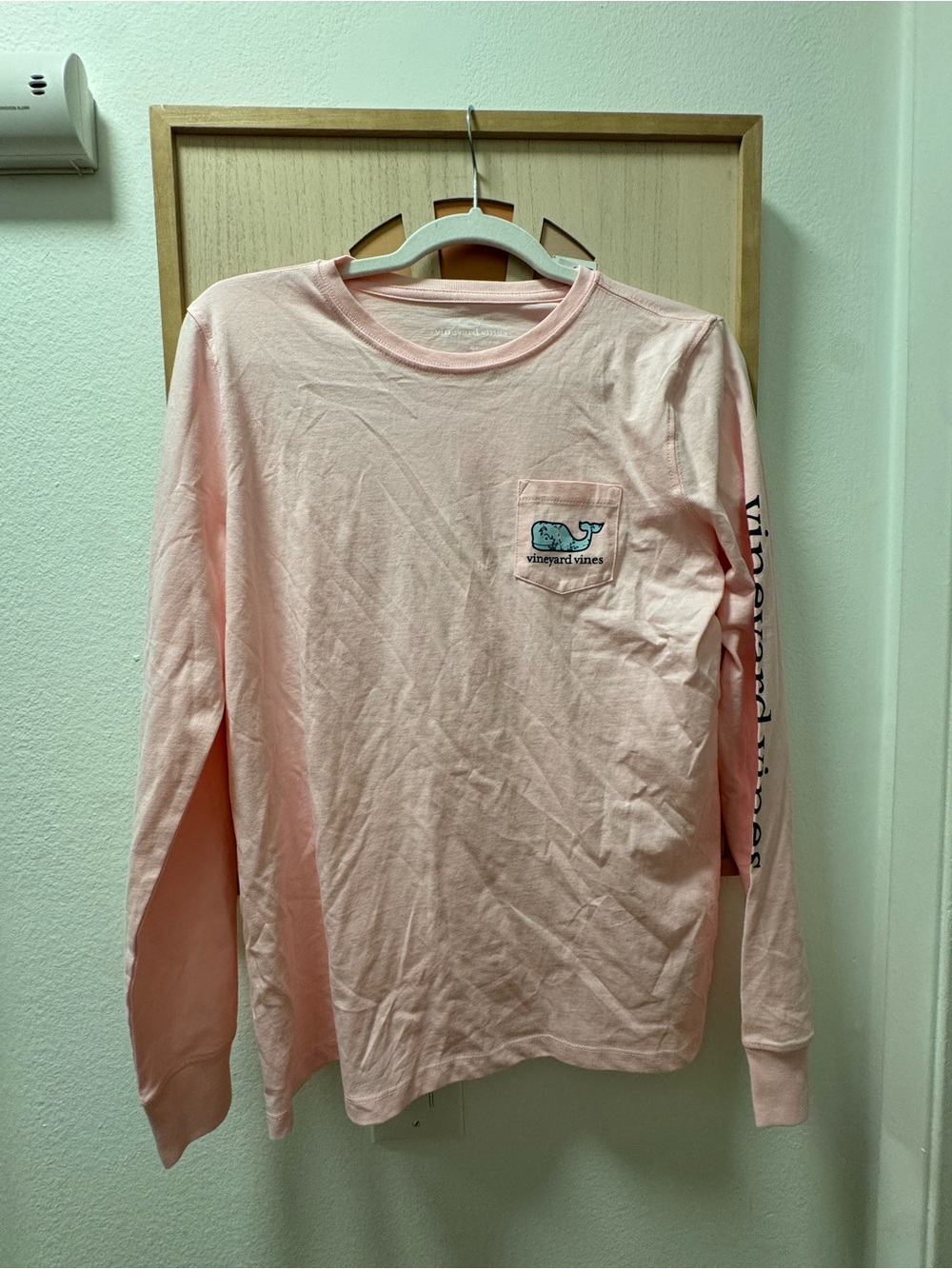 Vineyard Vines Women's Long-Sleeve Pocket Tee - Light Pink